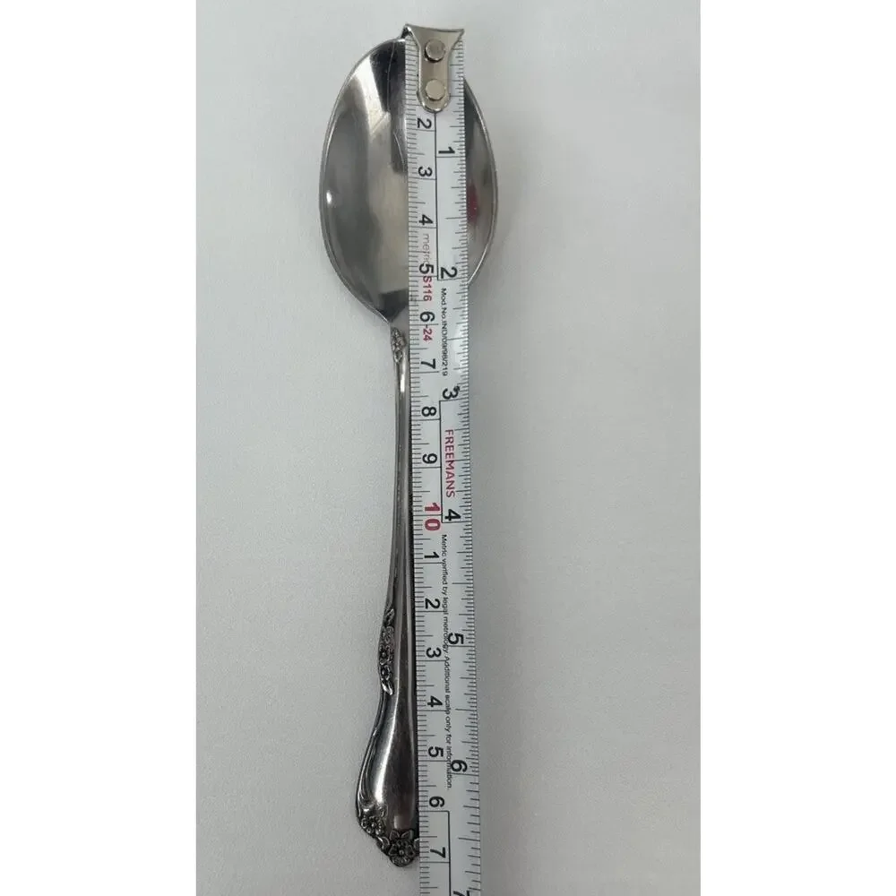 Vtg Oneida Mansfield Amadeus Rogers Stainless Flatware Set Of 3 Knife Spoon Fork